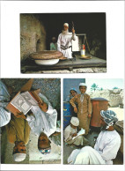 3 X Oman -Koranic School / Young Scribe / Halwa Seller - Oman