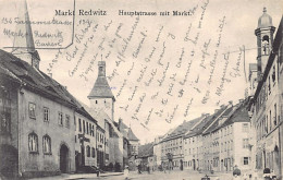 Marktredwitz (BY) Hauptstrasse Mit Markt Verlag Von Thorn & Co. Marktredwitz - Marktredwitz