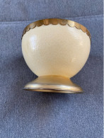 Coupe Christian DIOR Oeuf D'autruche Laiton - Art Nouveau / Art Déco