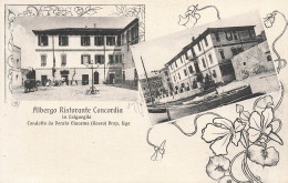 Laigueglia * Albergo Ristorante CONCORDIA , Candotto Da Perato Giacomo ( Rossa ) Prop. Ugo * Savona Liguria Italia - Savona