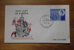 GIBRALTAR REINA FDC/SPD 1966 - Gibraltar