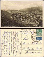 Waldkirch (Schwarzwald Breisgau) Panorama-  Mit Ruine Kastelburg 1950 - Waldkirch