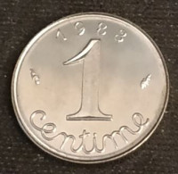 RARE - FRANCE - 1 CENTIME 1983 - Epi - Gad 91 - KM 928 - ( 100 972 Ex. ) - 1 Centime