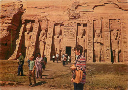 Egypte - Temples D'Abou Simbel - Abu Simbel - The Temple Abu-Sémbel - Voir Timbre - CPM - Voir Scans Recto-Verso - Abu Simbel