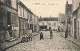 La Ferté Alais * La Rue Ste Barbe * Menuiserie ébenisterie GRIMBERT * Villageois - La Ferte Alais