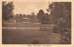 BELGIQUE - Mons - Waulx Hall - Vue Intérieure - Vue D'un Petit Lac - Carte Postale Ancienne - Mons