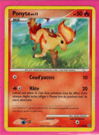 Carte Pokemon 2009 Diamant Et Perle Tempete 71/100 Ponyta 50pv Bon Etat - Diamond & Pearl 