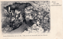 GRUSS AUS DEM APPENZELLERLAND - ASCHER-WILDKIRCHLEIN 1447 M Ü. M. WEG DURCH DIE NATURHÖHLE NACH DER EBENALP - Appenzell