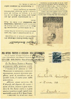 1946 LUOGOTENENZA 0,40 DEMOCRATICA ISOLATO SU STAMPE PIA OPERA FRATINI E MISSIONI - Poststempel