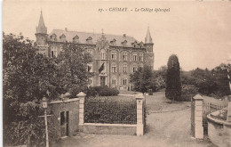 BELGIQUE - Chimay - Vue Sur Le Collège épiscopal - Vue De L'extérieur - Vue Face à L'entrée - Carte Postale Ancienne - Chimay