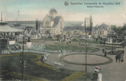 BELGIQUE - Exposition Universelle De Bruxelles 1910 - Section Allemande - Vue Générale - Carte Postale Ancienne - Mostre Universali
