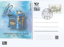 CDV Czech Republic Berlin Stamp Exhibition 2016 Mailbox - Cartoline Postali