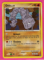 Carte Pokemon 2009 Diamant Et Perle Tempete 69/100 Onix 90pv Bon Etat - Diamante E Perla