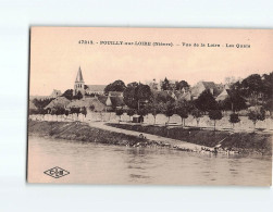 POUILLY SUR LOIRE : Vue De La Loire, Les Quais - Très Bon état - Pouilly Sur Loire