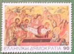 GRECIA 1994 OSTERN EASTERN PASSION - Used Stamps