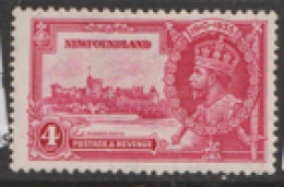 Newfoundland  1935   SG 250  4c  Silver Jubilee  Mounted Mint - 1908-1947