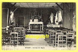 51 MARNE / SOUAIN / INTÉRIEUR DE L'EGLISE - Souain-Perthes-lès-Hurlus