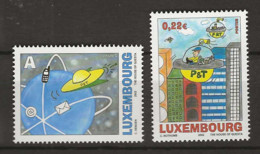 2002 MNH Luxemburg Mi 1590-91 Postfris** - Neufs