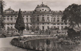 3619 - Würzburg - Residenz, Gartenseite - 1957 - Wuerzburg
