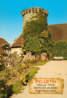 CPM-23- FELLETIN - Vieille Tour - "Berceau De La Tapisserie" **2 Scans - Felletin