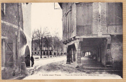 04410 / ⭐ ◉ Peu Commun LISLE Sur TARN Place Hôtel De Ville Coin Nord L'Isle 1910s Phototypie POUX Albi Cliché AILLAUD 9 - Lisle Sur Tarn