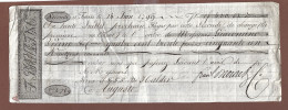 CAMBIALE - SECONDA DI CAMBIO - REGNO DI SARDEGNA TORINO 14 GIUGNO 1799 L. 430.51 CON INTERESSANTI FIRME AUTOGRAFE - Bills Of Exchange