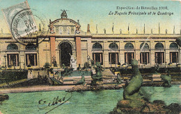 BELGIQUE - Exposition De Bruxelles 1910 - La Façade Principale Et Le Quadrige - Vue Générale - Carte Postale Ancienne - Other & Unclassified