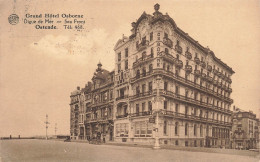 BELGIQUE - Grand Hôtel Osborne - Digue De Mer - Sea Front - Ostende - Vue Panoramique - Carte Postale Ancienne - Oostende