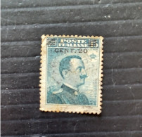 REGNO D ITALIA 1916 VITTORIO EMANUELE III MICHETTI CAT SASS. 106 --- GIULY - Used