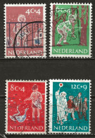 PAYS-BAS: Obl., YT N°712 à 715, B/TB - Used Stamps