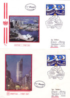 OLYMPIC GAMES,  X2  COVERS FDC  2000  AUSTRALIA - Ete 2000: Sydney