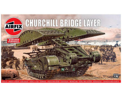 Airfix - CHAR CHURCHILL BRIDGE LAYER Seconde Guerre Mondiale Maquette Réf. A04301V Neuf NBO 1/76 - Vehículos Militares