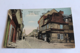 Orbec - La Rue Grande - Le Vieux Manoir - Orbec