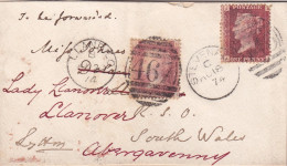 1874 - One Penny Red - Cartas