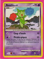 Carte Pokemon 2009 Diamant Et Perle Tempete 72/100 Roselia 70pv Occasion - Diamant Und Perl