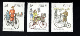 1990814630 1991 SCOTT 824 826 (XX) POSTFRIS MINT NEVER HINGED   - IRISH CYCLES - Unused Stamps