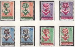 HAITI  621-628, Postfrisch **, Weltflüchtlingsjahr, Bekämpfung Des Analphabetentums, 1960 - Haiti