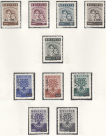 BOLIVIEN  662-671, Postfrisch **, Weltflüchtlingsjahr, 1962 - Bolivie