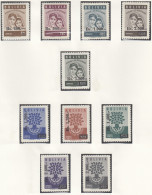 BOLIVIEN  662-671, Postfrisch **, Weltflüchtlingsjahr, 1962 - Bolivia