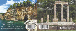 GREECE, Booklet 182/83,  2023, Travelling In Greece: Sporades - Ancient Olympia - Markenheftchen