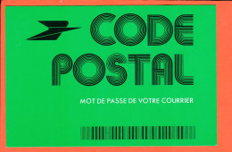 9363 / ⭐ CODE POSTAL Mot De Passe De Votre Courrier ( Reforme Du 3 Juin 1972 ) Service PTT LA POSTE SCHMIT Paris  - Postal Services