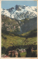 [-5%] SUISSE - Adelboden - Pension Hari Z Schlegeli Wildsfrubel - Vue De Plusieurs Maisons - Montagne - Carte Postale An - Adelboden