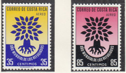 COSTA RICA  556-557, Postfrisch **, Weltflüchtlingsjahr, 1960 - Costa Rica