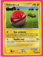 Carte Pokemon 2009 Diamant Et Perle Tempete 80/100 Voltorbe 60pv Bon Etat - Diamante E Perla