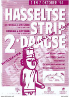 TINTIN : Flyer Expo HASSELTESE - Hergé