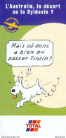 TINTIN : Depliant TOTAL Milou - Hergé