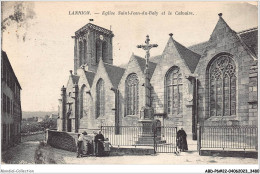 ABDP6-22-0488 - LANNION - Eglise Saint Jean De Baly Et Le Calvaire - Lannion