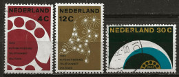 PAYS-BAS: Obl., YT N°752 à 754, Série, TB - Used Stamps