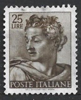 Repubblica Italiana, 1961  - 25 Lire Michelangiolesca - MNH** Nr. 904 - 1961-70: Nieuw/plakker