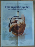 AFFICHE CINEMA FILM VERS UN DESTIN INSOLITE SUR LES FLOTS BLEUS DE L'ETE GIANNINI WERTMULLER 1974 TBE - Plakate & Poster